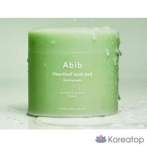 Abib Heartleaf Spot Pad Calming Touch успокаивающие тонер пэды для лица + Набор для заправки 150 мл x