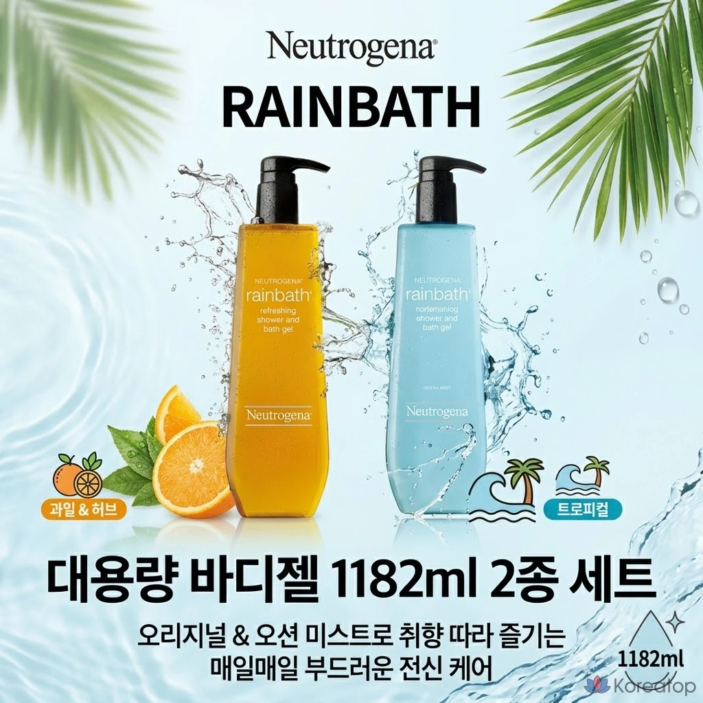 Бальзам для душа Neutrogena Rainbath Original Scent, 1.182 л, 1 шт.