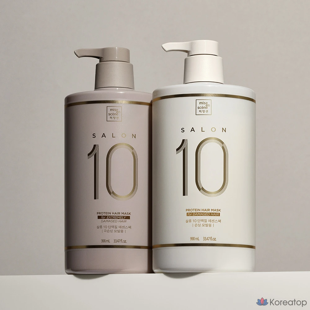 Маска для волос Mise en Scene Salon 10 Protein Essence Hair Pack, 990 мл, 1 шт.