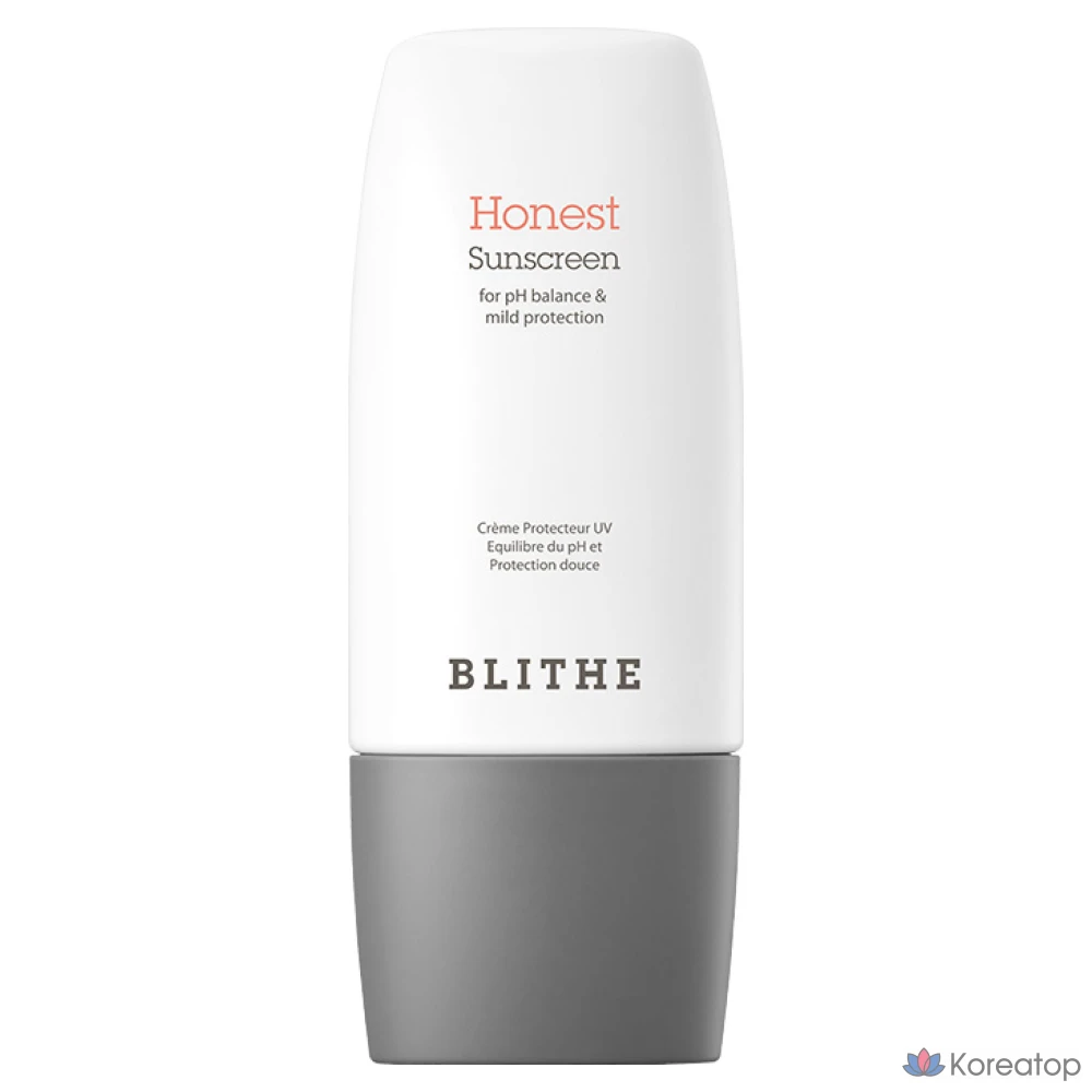 Солнцезащитный крем Blythe Honest SPF50+ PA++++, 1 шт., 50 мл