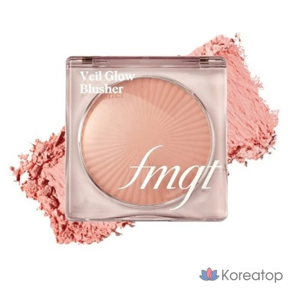 Румяна The Face Shop FMGT Veil Glow Blusher 5 г, оттенок 05 SENSORY PEACH, 1 шт.