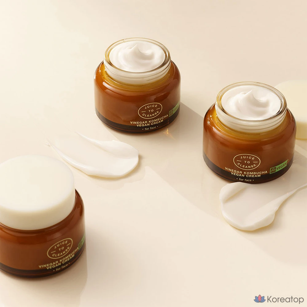 Крем Juice To Cleanse Vinegar Kombucha Vegan Cream, 75 мл, 1 шт.