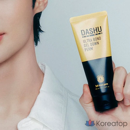Dashu For Men Ultra Bond Gel Down Perm Set для укрепления волос, 100 мл, 1 шт.