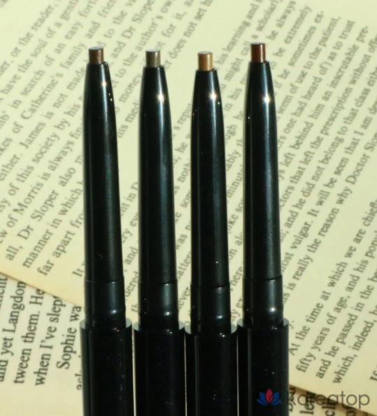 Карандаш для бровей Cosnori Slim Eyebrow Auto Pencil, 0.13 г, цвет 03, темно-шоколадный, 1 шт.