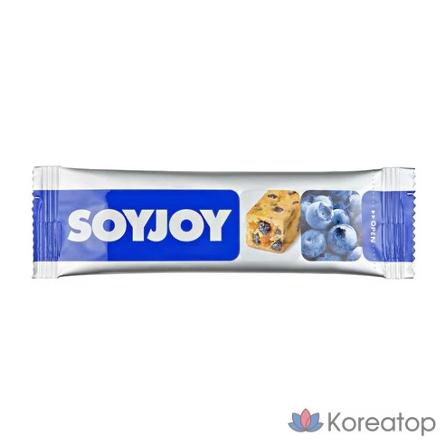 Черничные батончики Soyjoy с высоким содержанием белка и клетчатки, без глютена