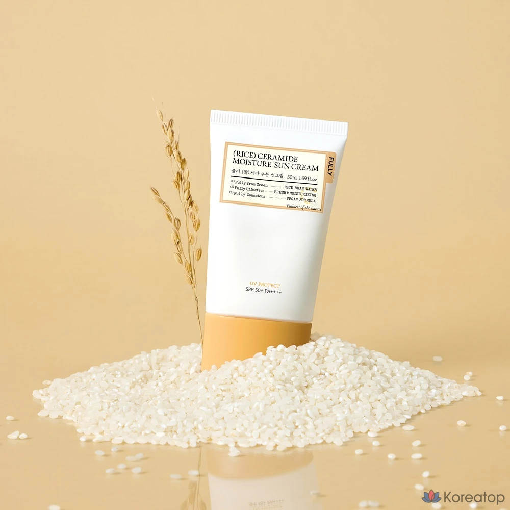 Увлажняющая солнцезащитная сыворотка Pulli Rice, 1 шт., 50 мл