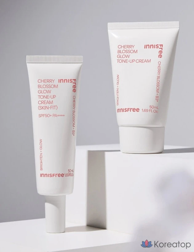 Крем Innisfree Cherry Blossom Glow Tone-up Cream, 50 мл, 1 шт.