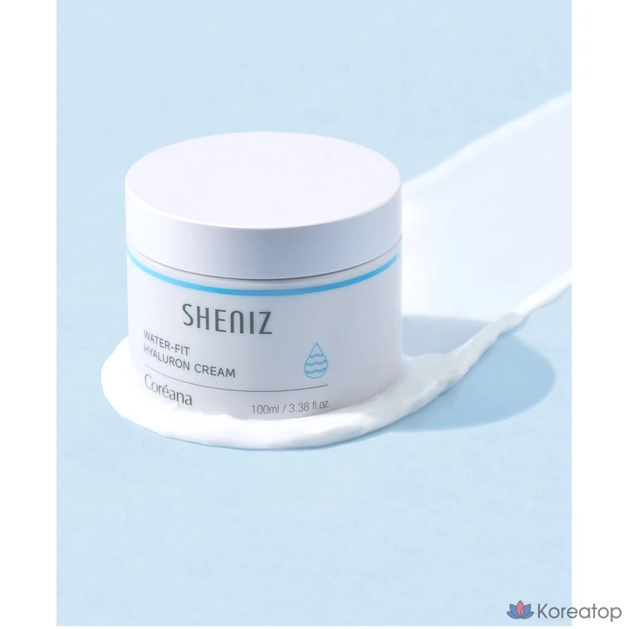 Увлажняющий крем с гиалуроновой кислотой Water Fit от Coreana Shine, 100 мл, 1 шт.