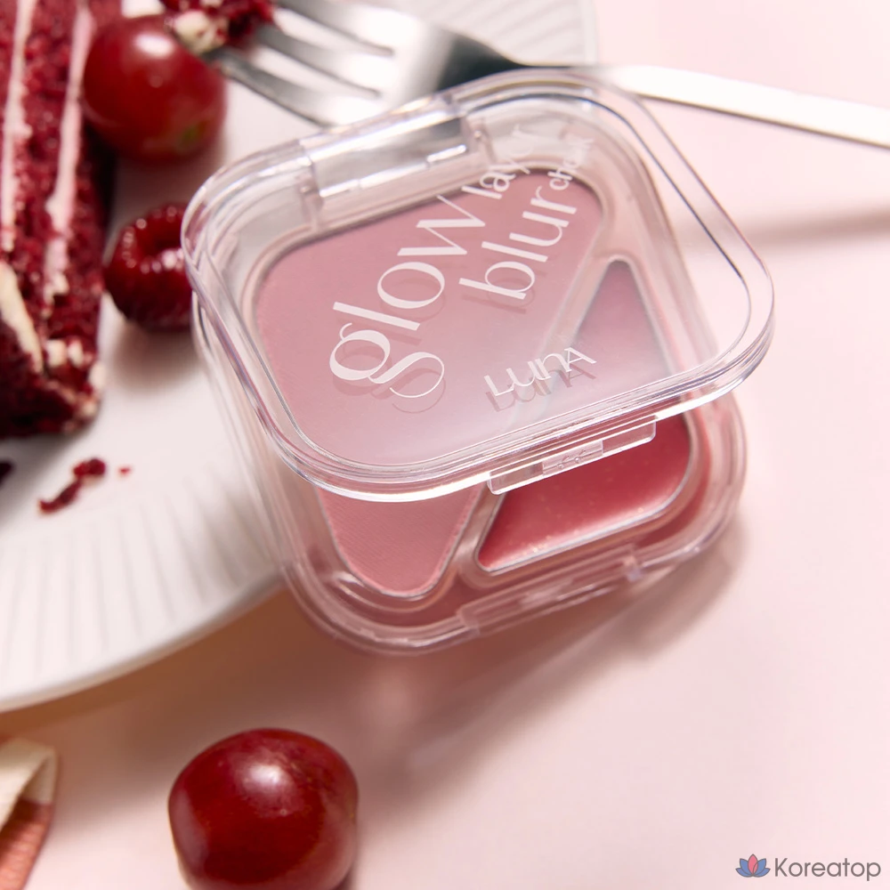 Румяна Luna Glow Layer Blur Cheek, оттенок 14 Rose Cake, 1 шт., фото 3
