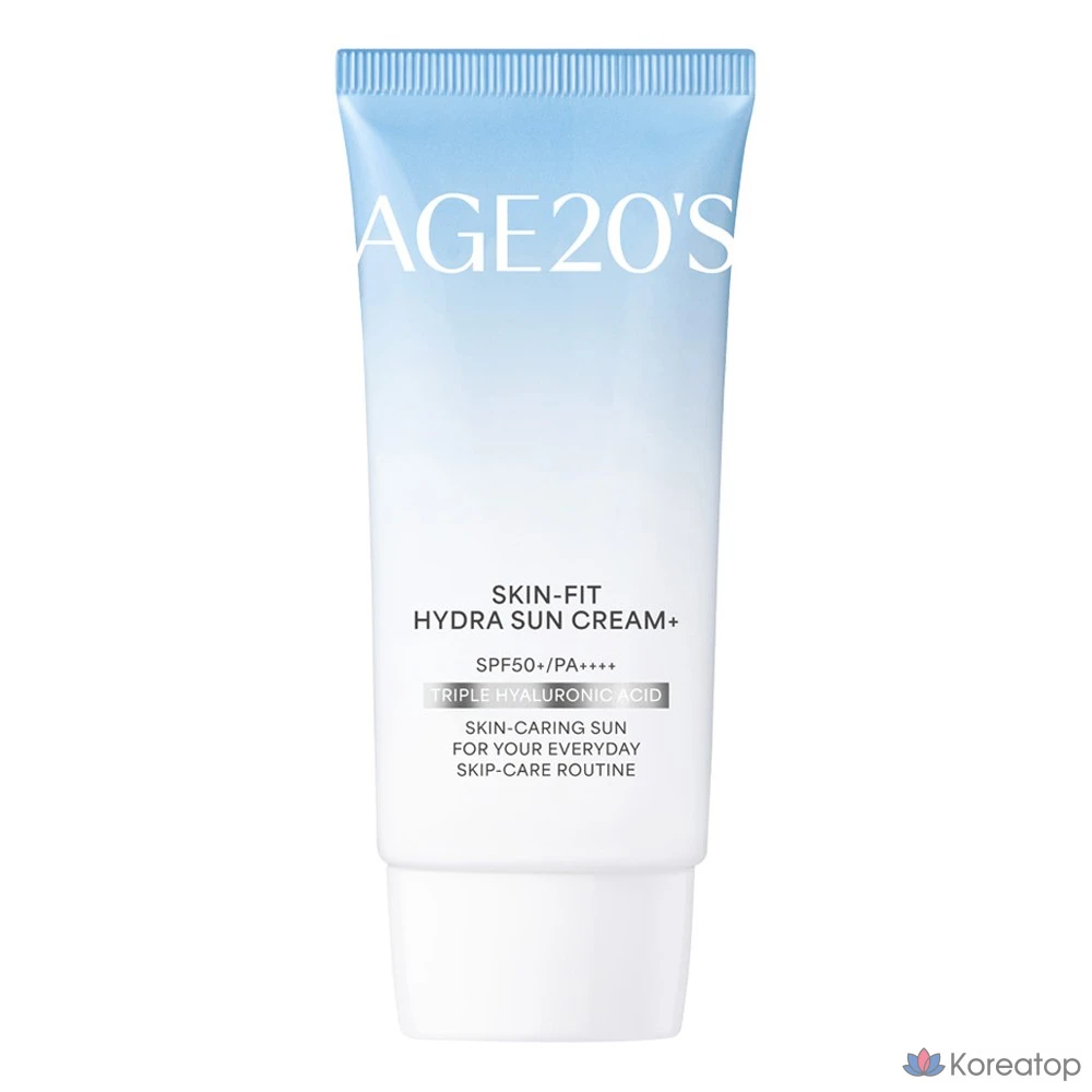 Солнцезащитный увлажняющий крем для лица Age 20's Skin Fit Moisture Sunscreen Plus SPF50+ PA++++, 50 мл, 1 шт.