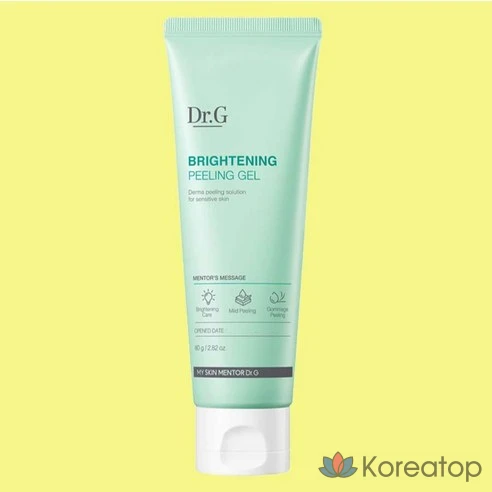 Осветляющий пилинг-гель Dr. G, 80 г