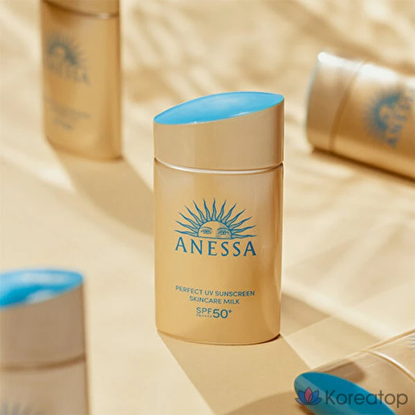 Солнцезащитный крем Anessa Perfect UV Sunscreen Skincare Milk NA, 60 мл, 1 шт., фото 2