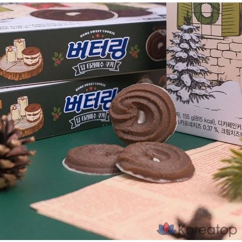 Печенье тирамису с начинкой Haitai Confectionery