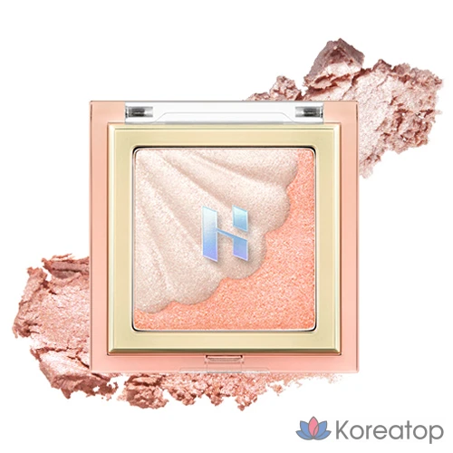 Хайлайтер Holika Holika Shell Glow 4,8 г, оттенок Pearly Breeze, 1 шт.
