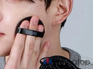 Набор DASHU Men's Aqua Matte BB Cushion Foundation 15 г + сменный блок 15 г, оттенок Deep Beige, 1 шт.