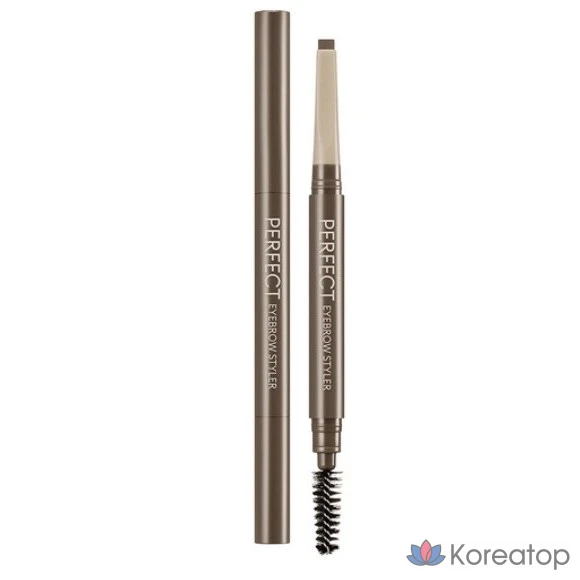 Карандаш для бровей Missha Perfect Styler Auto Pencil, оттенок Brown (Gray Brown), 1 шт.