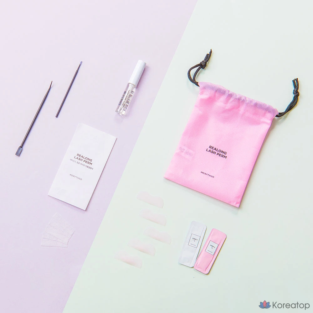 Набор для химической завивки ресниц Merythod Relong, разные цвета.