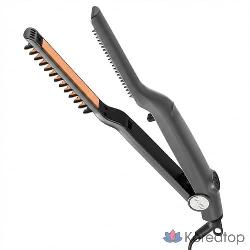 Плойка для завивки волос DASHU Daily Easy Slim Styler, мягкий черный, ds/j100