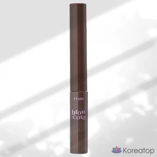 Карандаш для бровей Etude House Drawing Eyebrow Coloring Browcara, оттенок 01 Gray Brown, 1 шт.