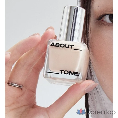 ABOUT TONE Тональный крем для лица матирующий Корея с spf 30 Skin Layer Fit Foundation, 30 мл, 21 Холодный оттенок
