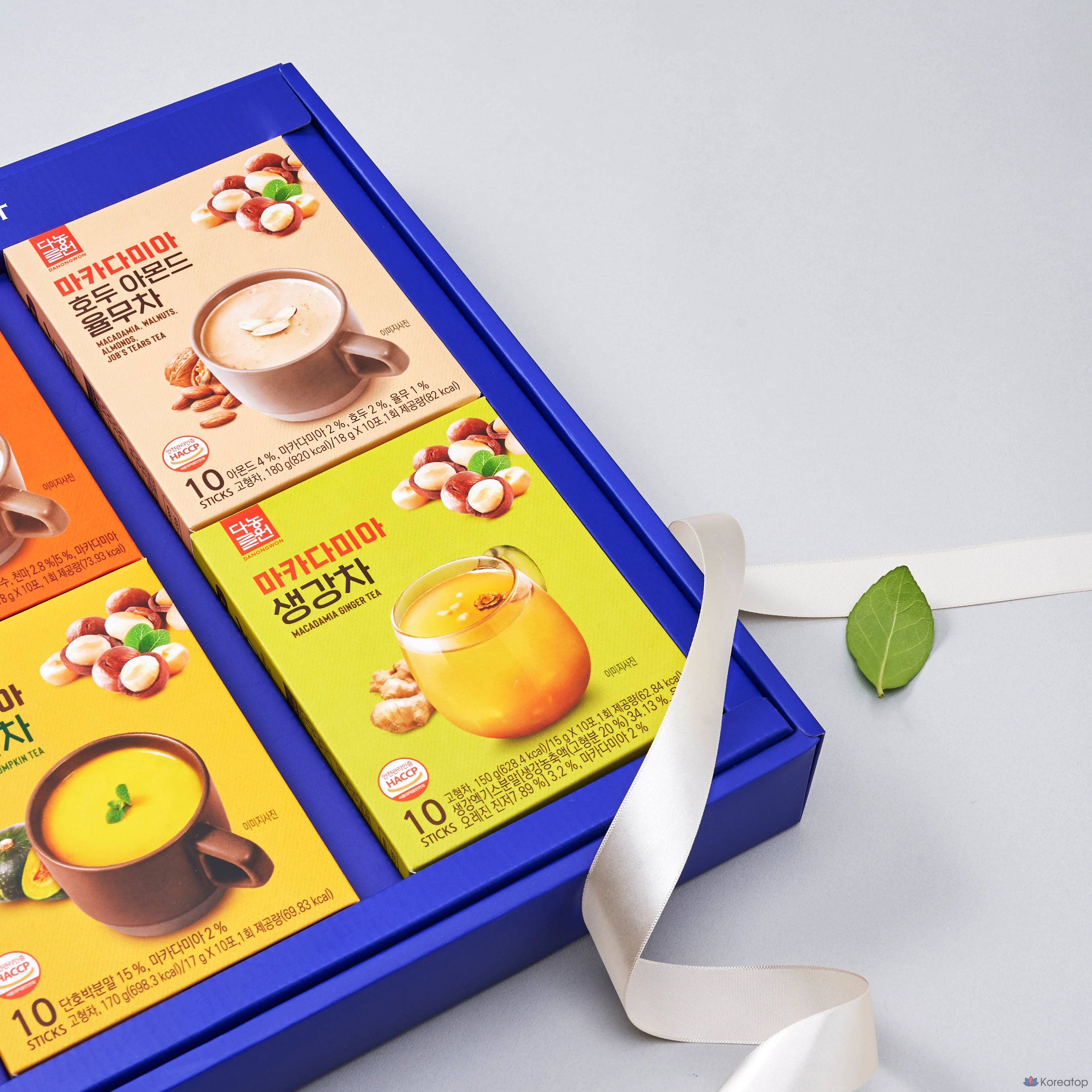 Набор для ухода Danongwon Powder Tea No.1 + Shopping Bag Set, 6 шт.