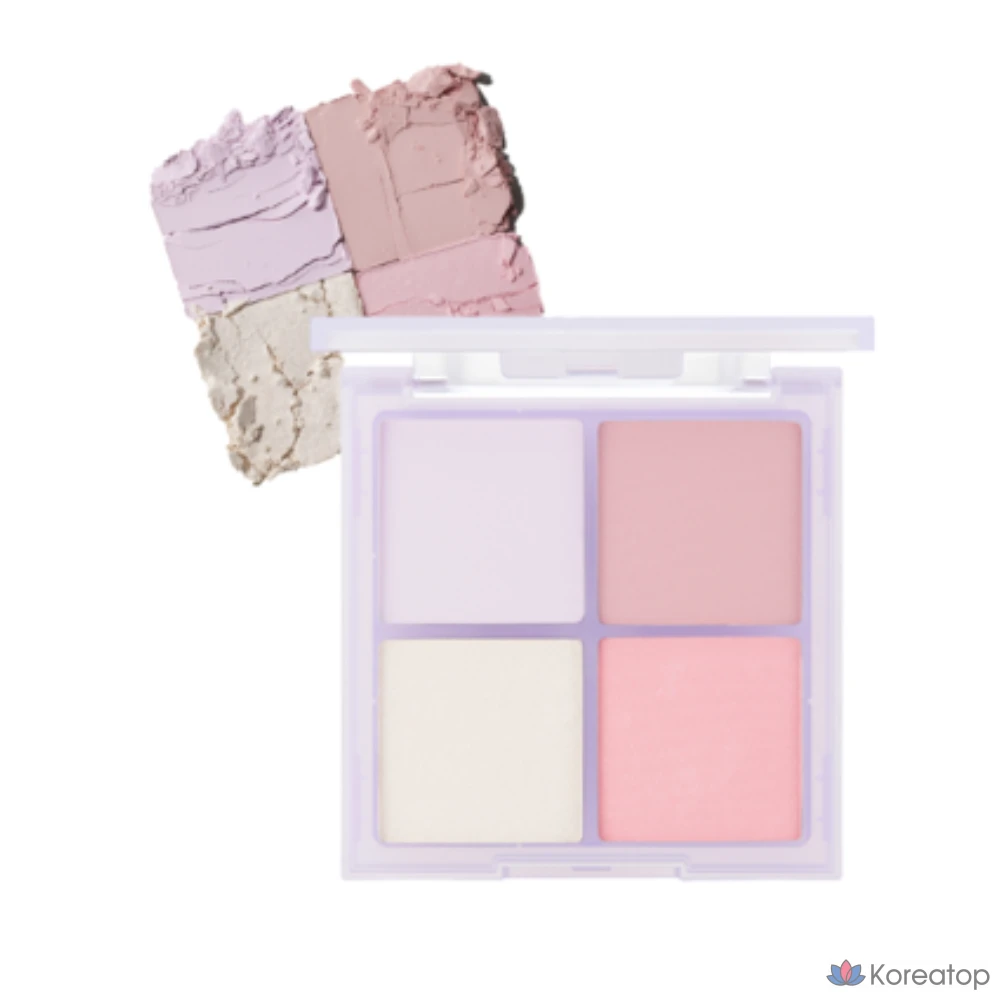 Палетка румян VDL Cheek Stain 10 г, оттенок 02 Clean Lavender, 1 шт.