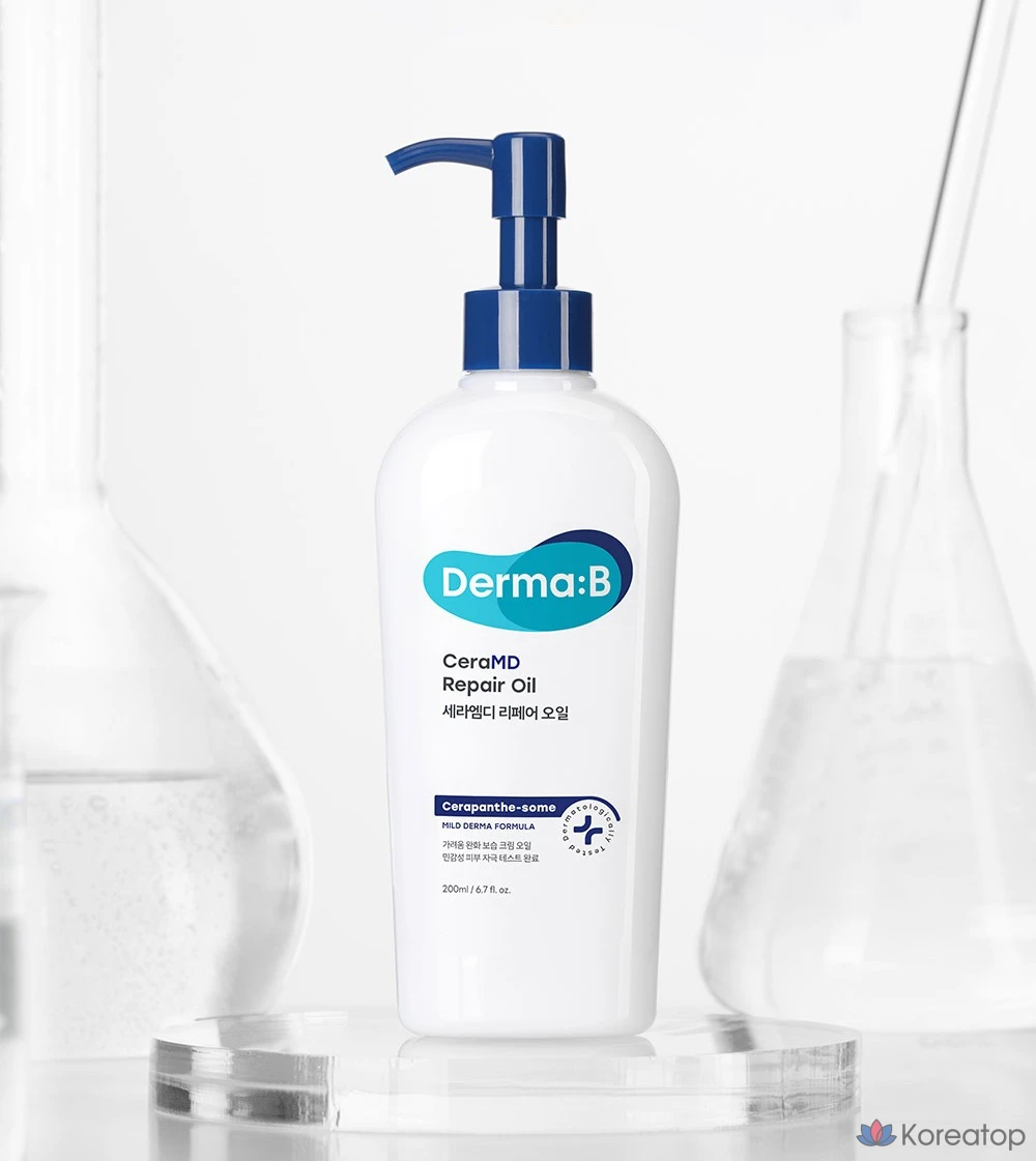 Масло для тела DERMA:B Ceramide Repair Body Oil, 200 мл, 1 шт.