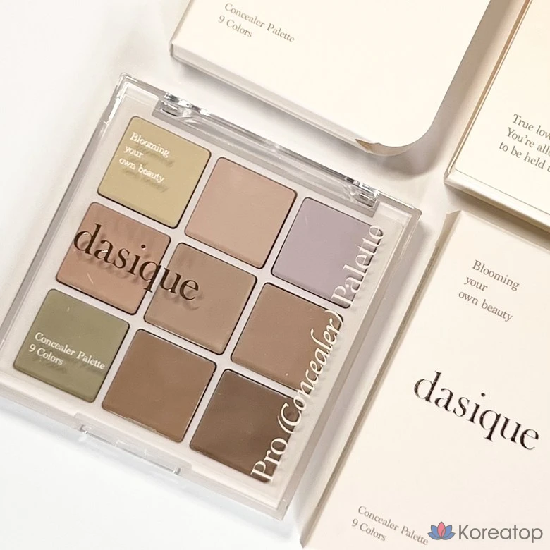 Палетка консилеров Daisique Pro, 9 г, 1 шт., средний оттенок, № 2.