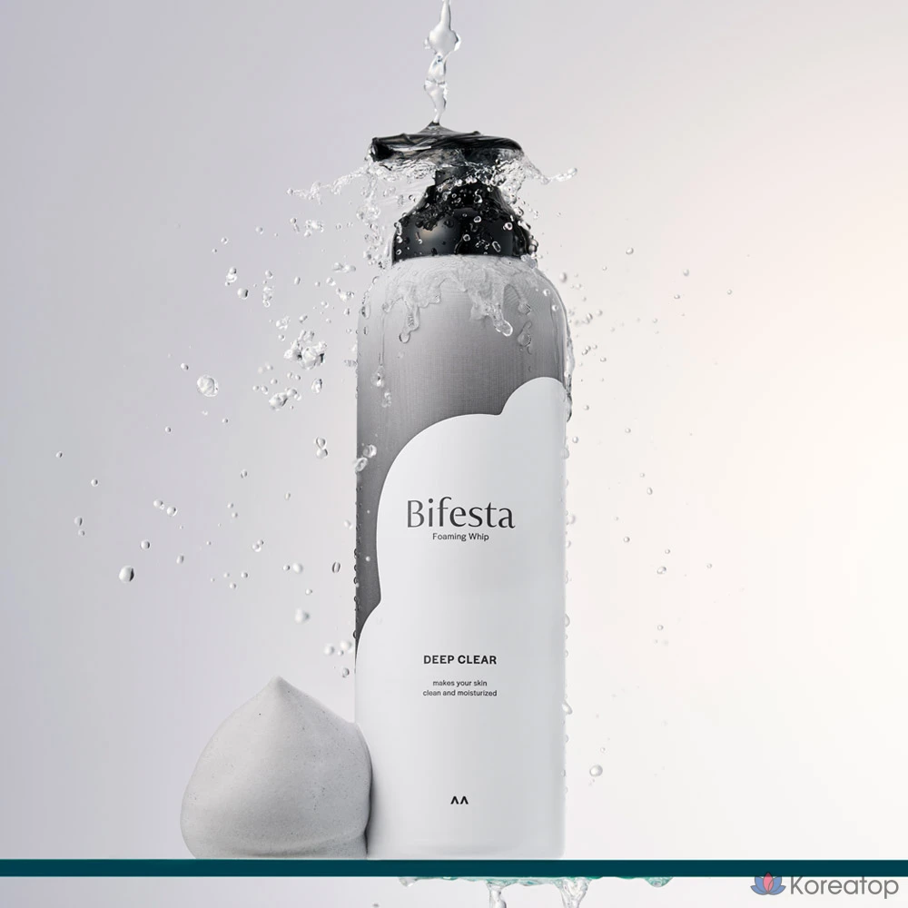 Очищающая пенка-мусс Bifesta Deep Clear, 200 г, 1 упаковка