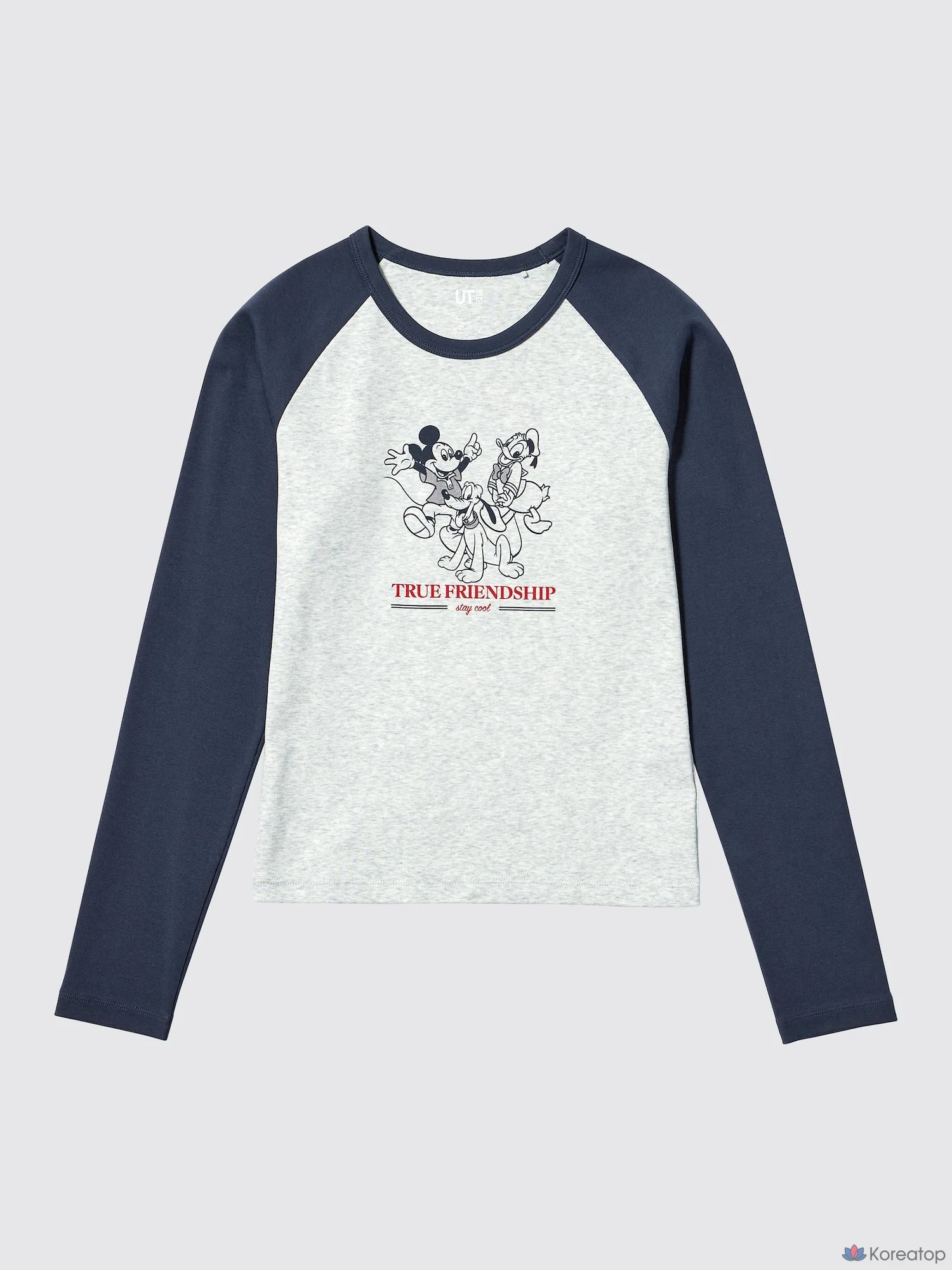 Футболка Uniqlo Mickey & Friends Mini UT Graphic T Long Sleeve A