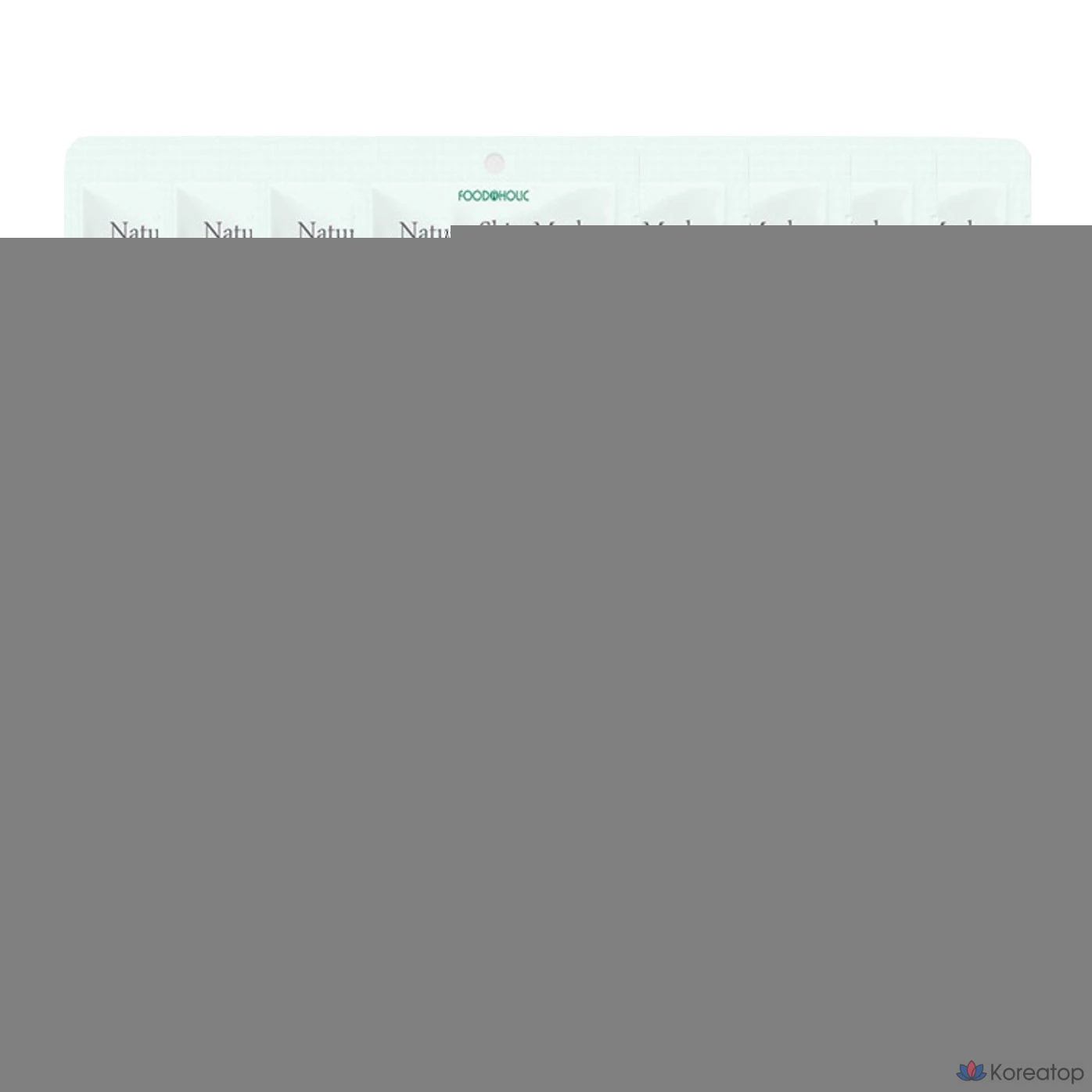 Набор масок для лица FoodaHolic Nature Skin Mask Pack с маслом чайного дерева, 30 шт., 30 штук, 1 шт.