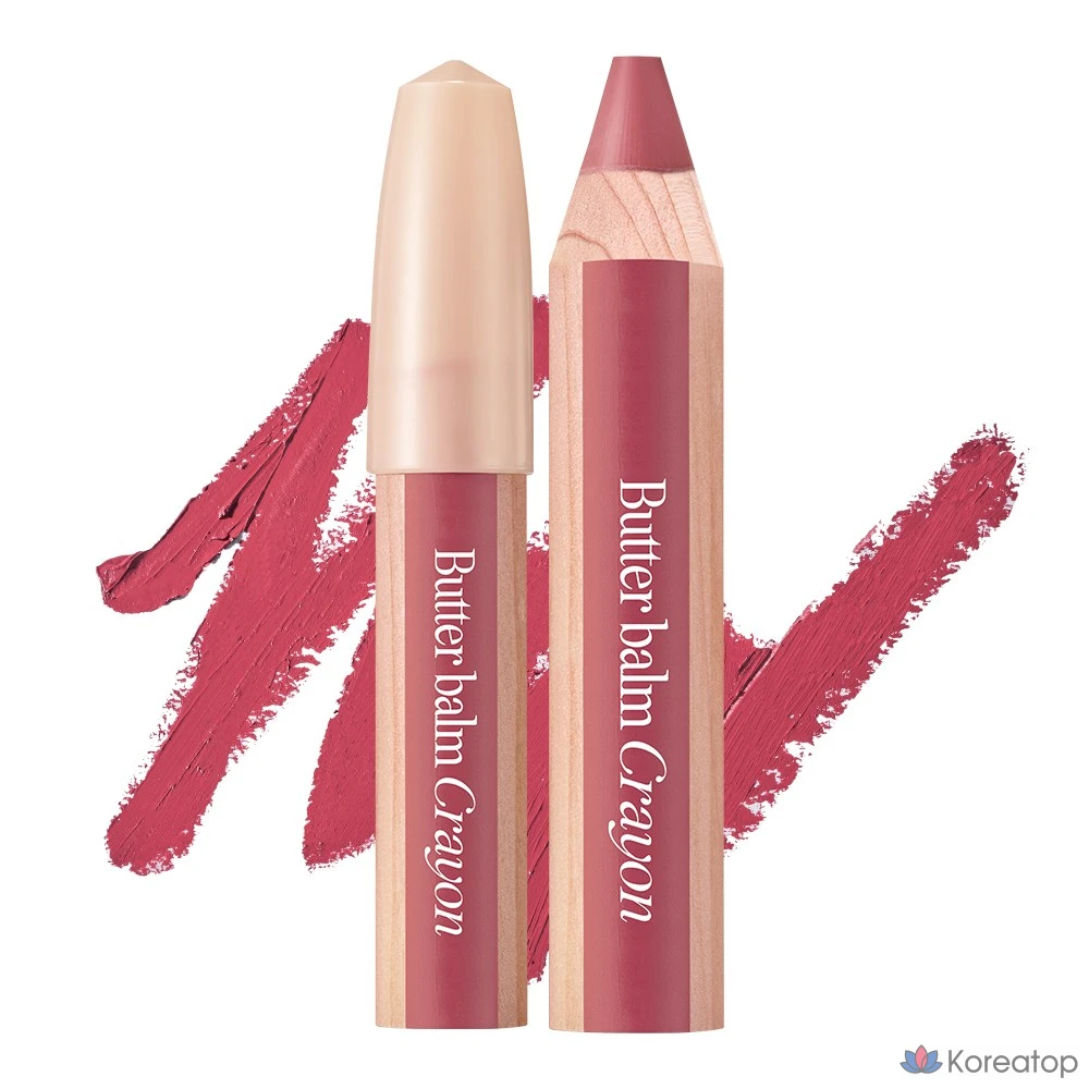 Карандаш для лица Clio Butter Balm Crayon, оттенок 003 «Пастельно-розовый», 1 шт.
