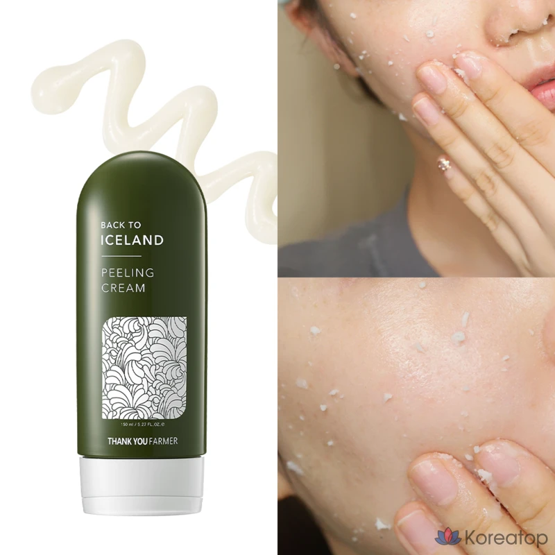 Отшелушивающий крем Thank You Farmer Back to Iceland, 150 мл, 1 шт.