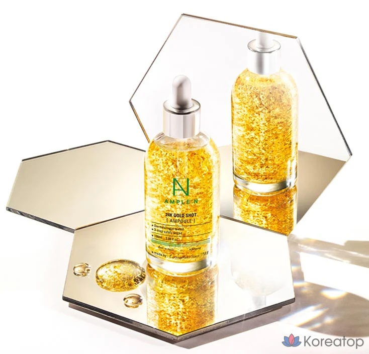 Ампула AMPLE:N с 24-каратным золотым шотом, 100 мл, 1 шт.