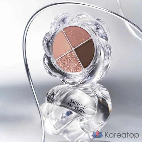 Палитра теней для век Rainbow Mansion Twist Pot, 5 цветов, 1 шт., оттенок 02 RICH CORAL