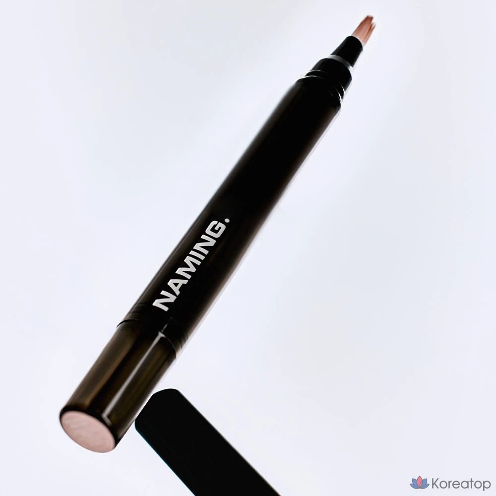 Кисть для консилера NAMING Skin Fit, 2,2 мл, 3 цвета, 1 шт., оттенок FAIR., фото 3