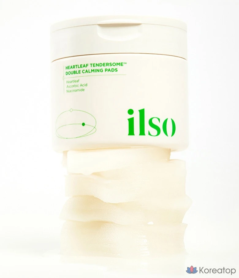 Двойные успокаивающие подушечки Ilso Eoseongcho Tenderjom, 320 г, 1 шт., 60 листов.