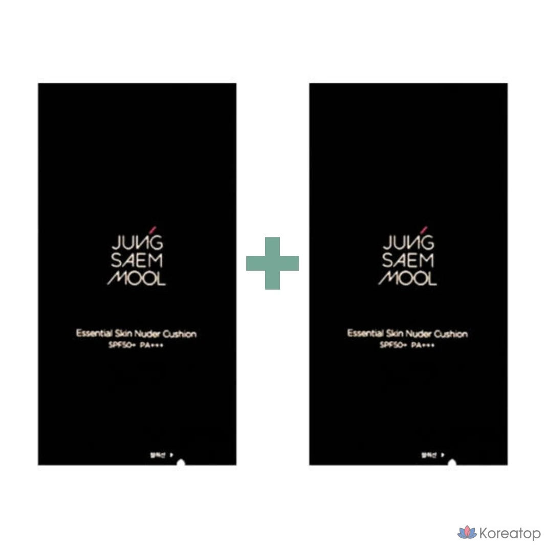 Jeong Saem Mool Essential Skin Nude Longwear Cushion Refill, Light, 1 шт.