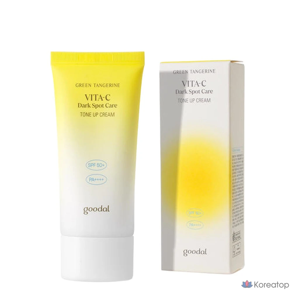 Крем для выравнивания тона кожи Goodal Green Tangerine Vita C Blemish Tone-Up Cream, 50 мл, 1 шт.