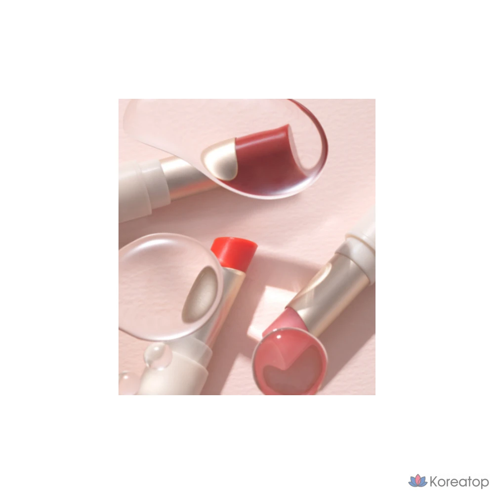 Блестящий тонирующий бальзам для губ MERZY Glossy Melting Tinted Color Lip Balm, оттенок GL2 Tangerine Wish Color, 4 г, 1 шт.