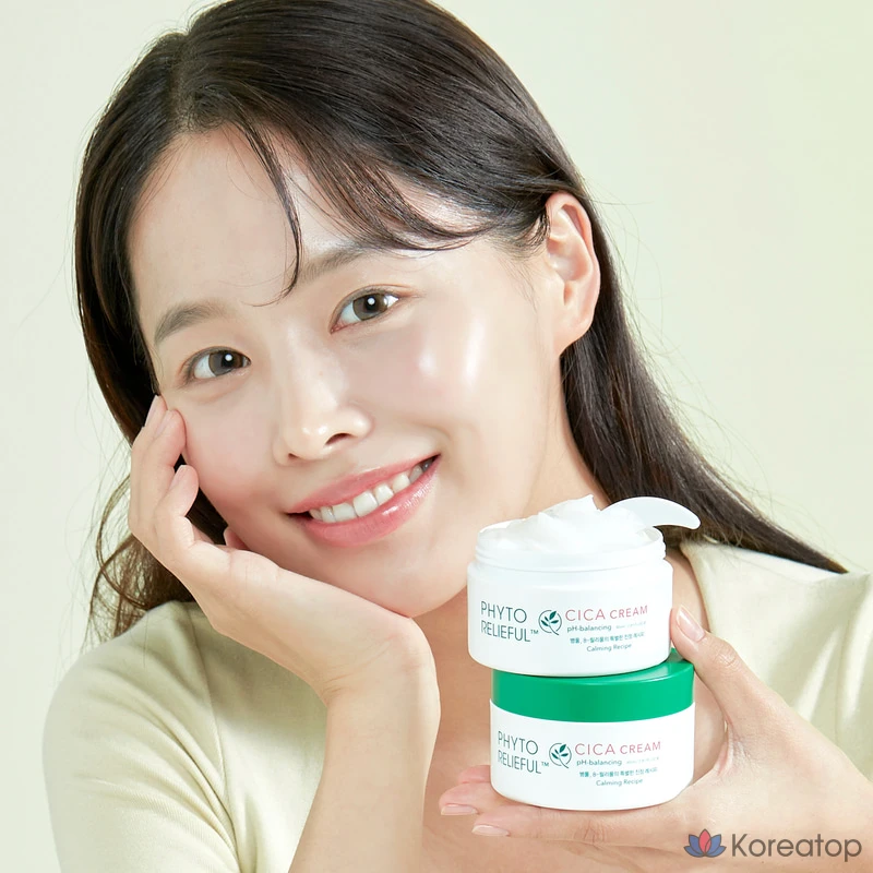 Крем для лица Thank You Farmer Phyto Lilyful Cica Cream, 80 мл, 1 шт.