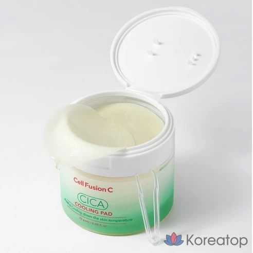 Охлаждающие пэды Cell Fusion C Post Alpha Cica 70 шт.