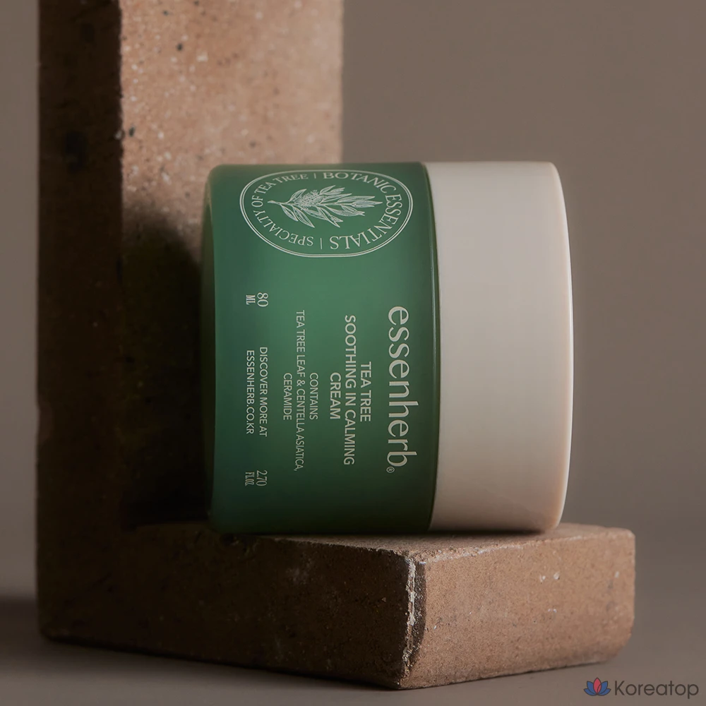 Успокаивающий крем EssenHerb с маслом чайного дерева, 80 мл, 1 шт.