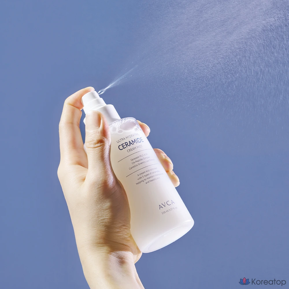 Увлажняющий крем-спрей AVCA Ultra Hydrating Ceramide Nourishing Moisture Cream Mist, 150 мл, 1 шт.