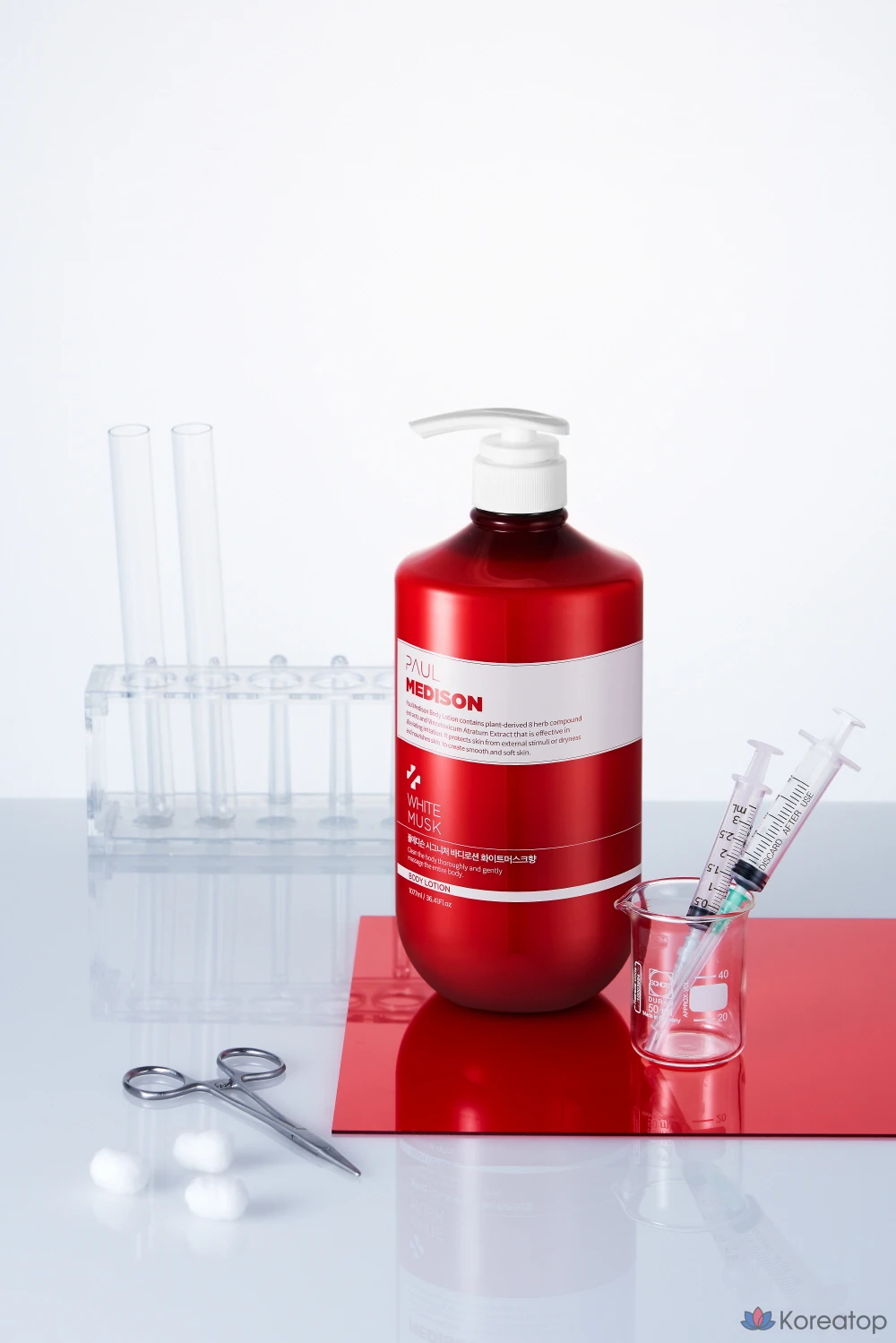 Лосьон для тела PAUL MEDISON Signature White Musk, 1,077 л, 1 шт.