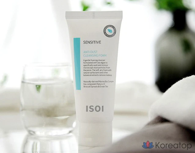 Очищающая пенка Isoi Sensitive против пыли, 100 мл, 1 шт.