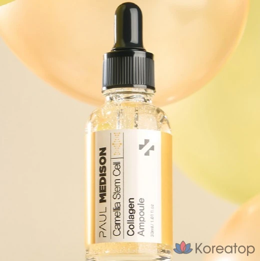 Ампула PAUL MEDISON с коллагеном, полученным из стволовых клеток камелии, 30 мл, 1 шт.