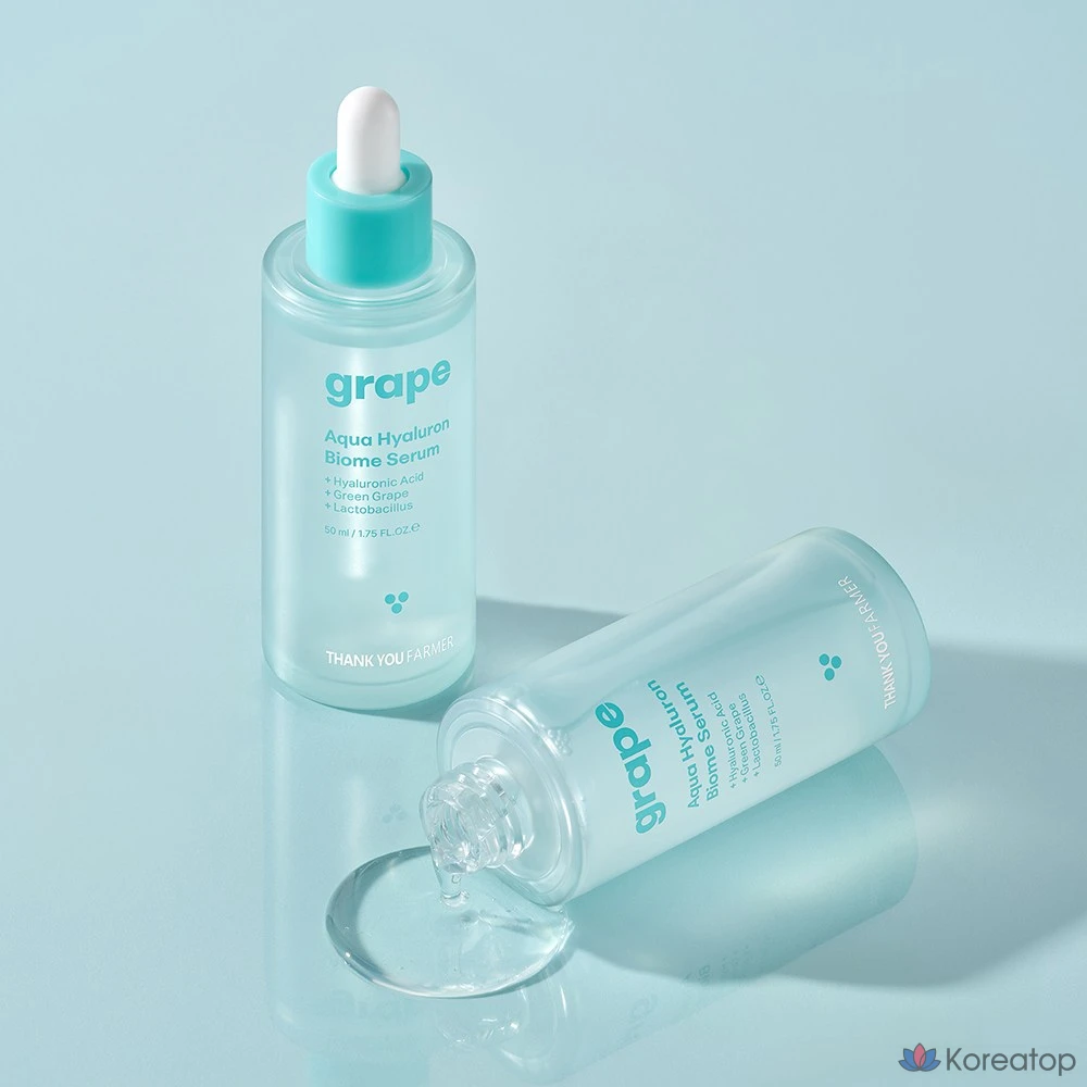Сыворотка для тела Thank You Farmer Green Grape Aqua Biome Serum, 50 мл, 1 шт.