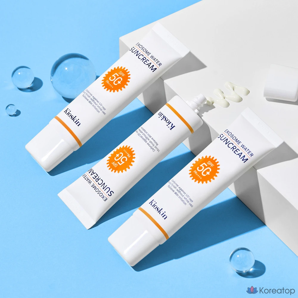 Солнцезащитный крем KIOKSIN Exosome Pore Care Watery Sun Cream SPF 50+ PA++++, 50 мл, 1 шт.