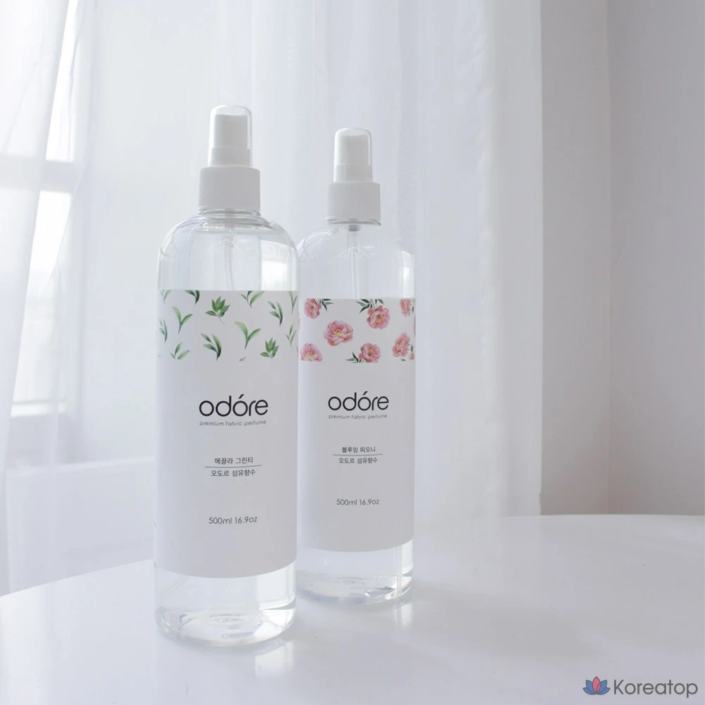 Парфюм для одежды Point& Odor Fiber Perfume, оттенок Eclat Green Tea & Peach, 500 мл, 1 шт., фото 3